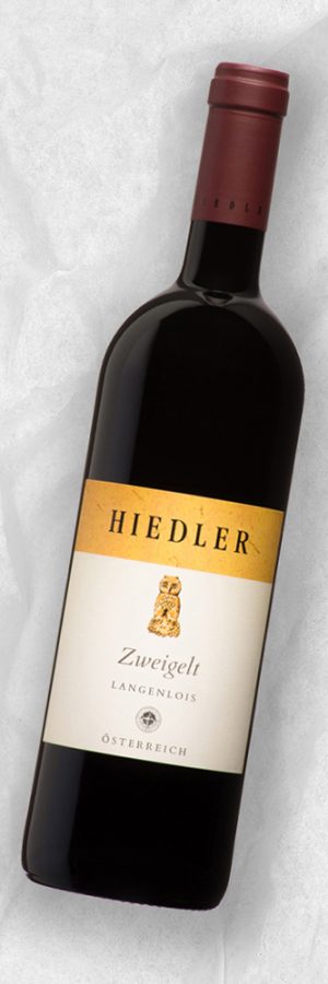 Hiedler Zweigelt Langenlois raudonasis vynas
