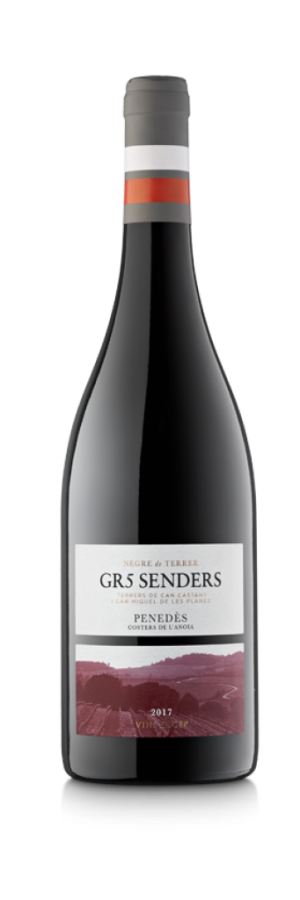 Raudonasis vynas Vins El Cep GR5 Senders Negre